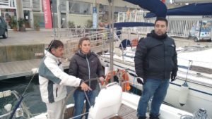 Maniobra en puerto