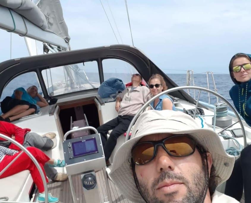 Navegando por Formentera Nautic Ocean.