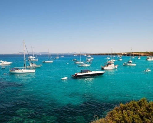Alquiler de barco en Formentera